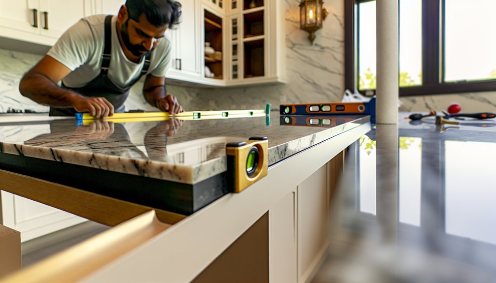 countertop installation process explained