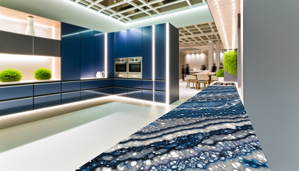 distinctive solid surface patterns