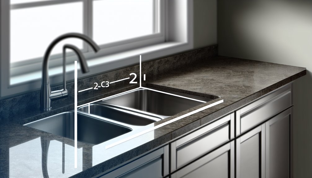 measuring standard depth accurately