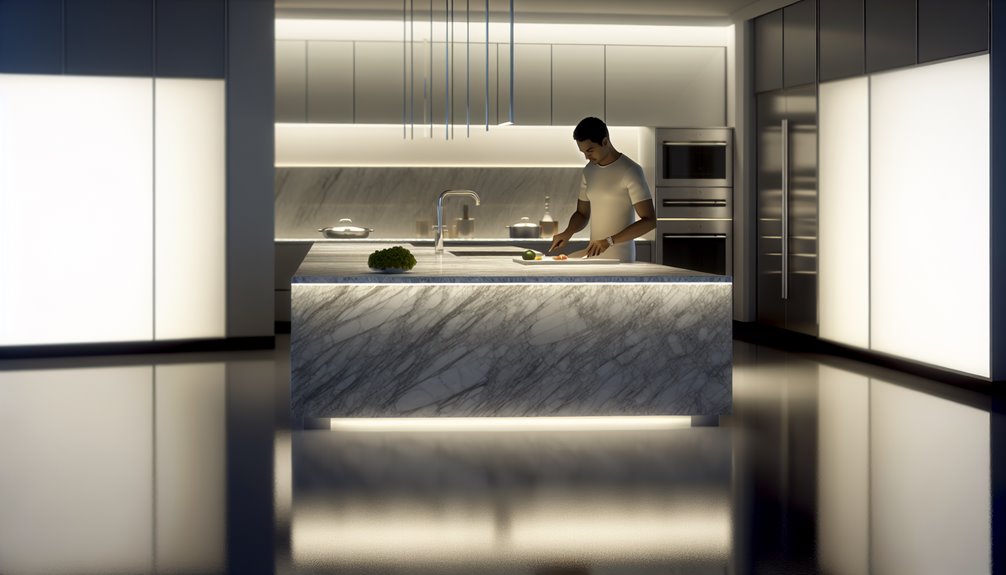 optimal kitchen workspace ergonomics