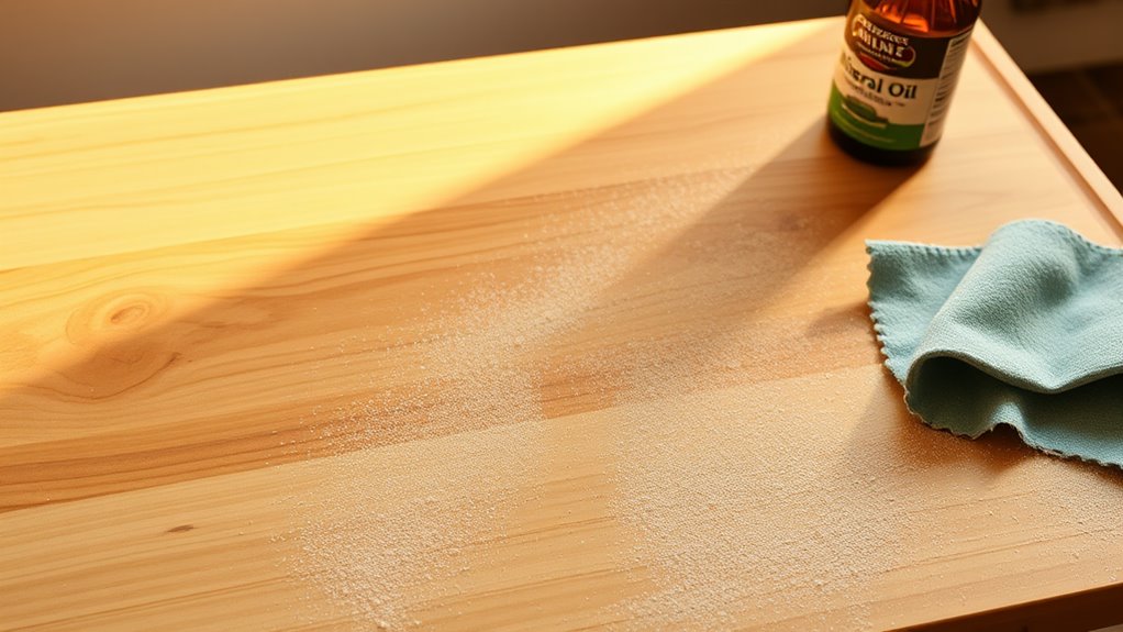 butcher block surface preparation