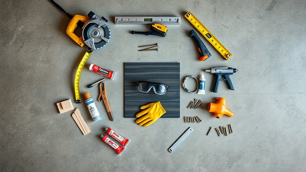 collect necessary tools materials