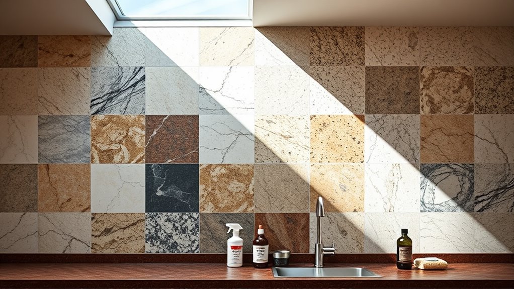 material specific maintenance guidelines