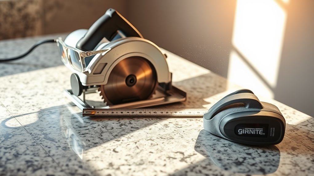 safety gear and tools